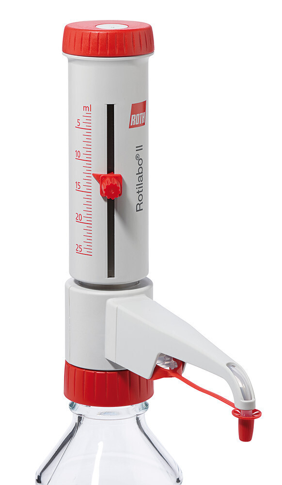 Dispensadores ROTILABO® II, 2,5-25 ml, 1 pieza