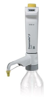 Dispensadores Dispensette® S Organic Digital sin válvula de retorno, 5-50 ml, 1 pieza