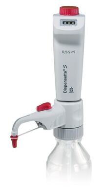 Dispensers Dispensette® S Digital with return valve, 0.2-2 ml, 1 piece
