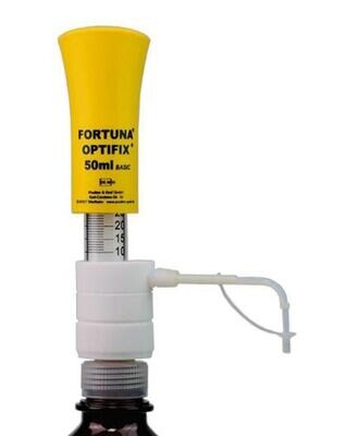 Dispenser FORTUNA® OPTIFIX® Basic, 10-50 ml, 1 pezzo