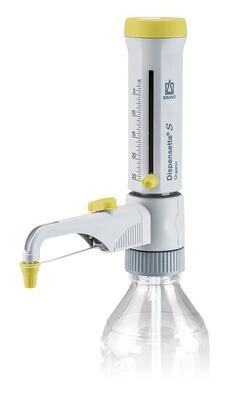 Dispenser Dispensette® S Analogo organico con valvola di ritorno, 1-10 ml, 1 pezzo