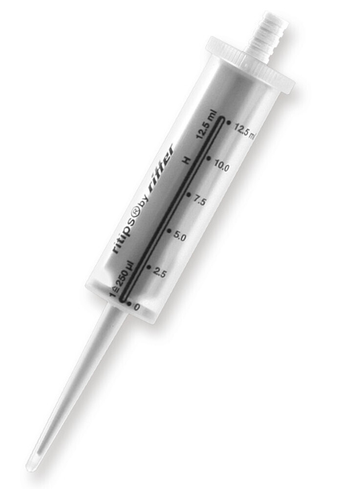 Puntali per dispenser Ritips® Bioclean®, 12,5 ml, 250-1250 µl, 100 pezzi