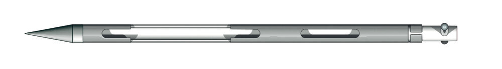 Zone reservoirs All layers, 850 mm, Aluminum, 1 Piece