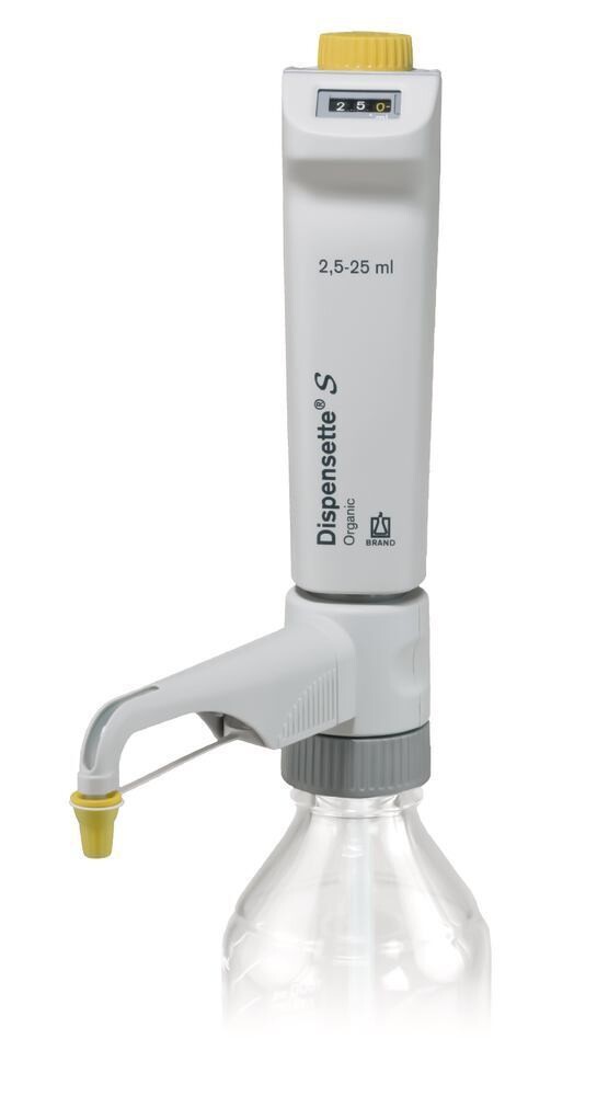 Spender Dispensette® S Organic Digital ohne Rückschlagventil, 2,5-25 ml, 1 Stück