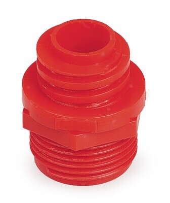 Accessories Thread adapter for taps with GIinch internal thread, Suitable for: front, Hünersdorf barrel (22 mm, rise 4 mm, internal thread), 1 piece