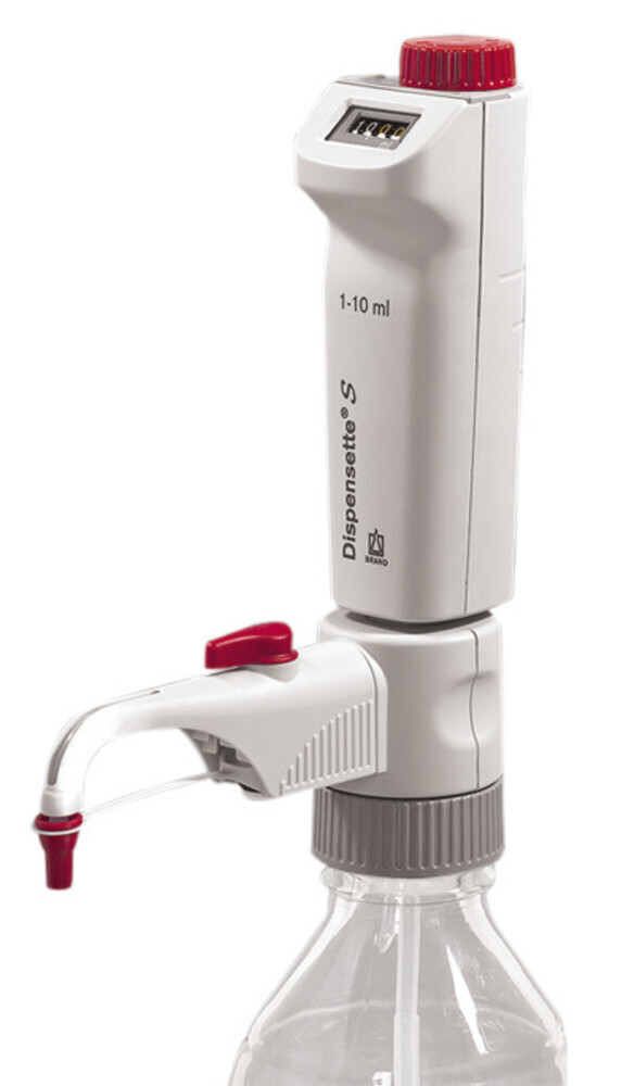 Dispensers Dispensette® S Digital with return valve, 1-10 ml, 1 piece