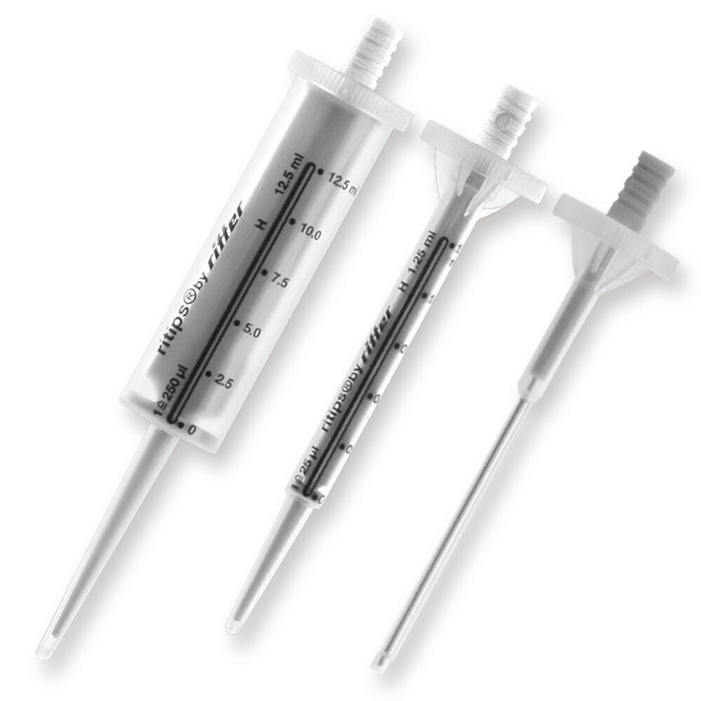 Dispenser tips Ritips® standard, 25 ml, 500-2500 µl, 25 pieces