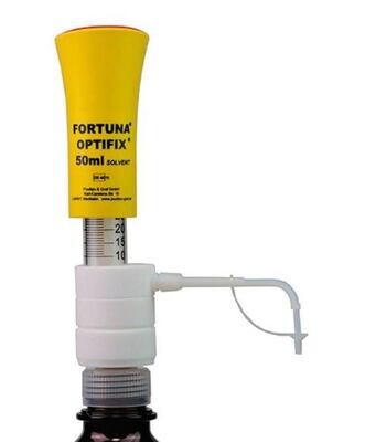 Dispensadores FORTUNA® OPTIFIX® SOLVENTE, 10-50 ml, 1 Pieza