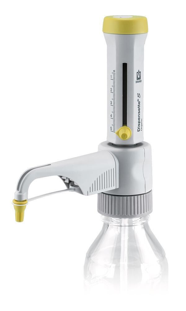 Dispensers Dispensette® S Organic Analog without return valve, 0.5-5 ml, 1 piece