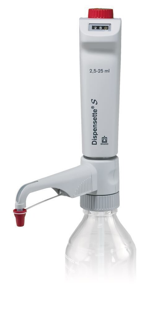 Dispensers Dispensette® S Digital without return valve, 2.5-25 ml, 1 piece