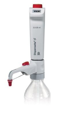 Dispensers Dispensette® S Digital with return valve, 2.5-25 ml, 1 piece