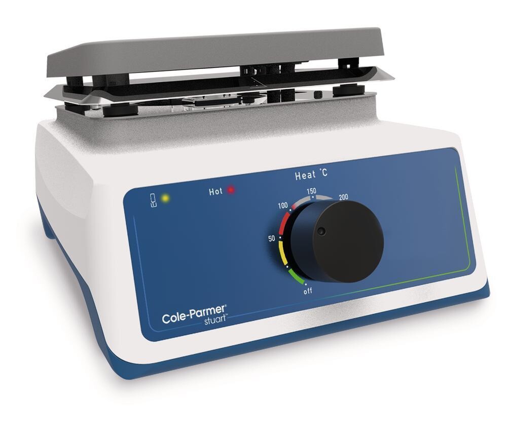 Heating plate HP-200-S/C series, Aluminum/Silicone coated, 700 W, 150 x 150 mm, US150, 1 Piece