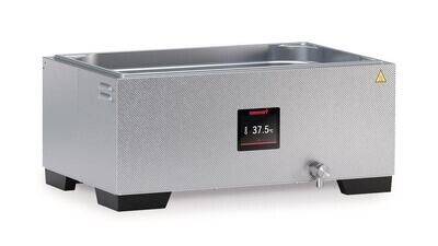 Baño María serie WTB con tapa plana y tapa con anillos, 17,1 l, WTB 15, 1 pieza
