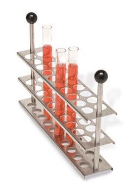 Zubehör Reagenzglasständer für Wasserbäder WB-Serie, Gesch. für 20 Reagenzgläser 13 mm, 1 Stück