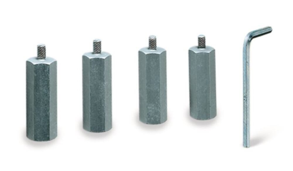 Accessories mounting set for rotary mixer REAX 20 series, Mounting set for 4 x 1.0 l bottles, 1 Set