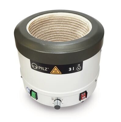 Heating mantle Pilz® LP2-Protect series Model LP2ER - power adjuster 0 to 100%, 3000 ml, 600 W, 1 piece