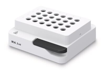 Accessories exchange block for reaction vessels, Gesch. for, 24 reaction vessels 2.0 ml cylindrical, 1 piece