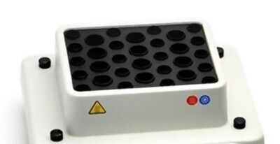 Accessories exchange block for reaction vessels, Gesch. for, 20 reaction vials 0.5 ml and 12 x 1.5 ml, 1 piece
