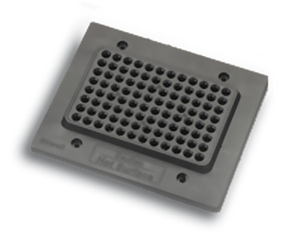 Accessories interchangeable block for 96-well plates, 1 piece