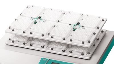 Accesorios y sistemas de soporte para agitador de placas de microtitulación TiMix 5 Mesa de ampliación TiMix 5, 1 unidad