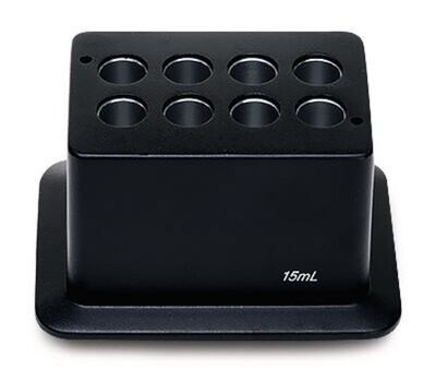 Blocco di scambio accessori per provette da centrifuga, Gesch. per, 8 provette da centrifuga 15 ml tipo Falcon® (max. 800 min-1), 1 pezzo