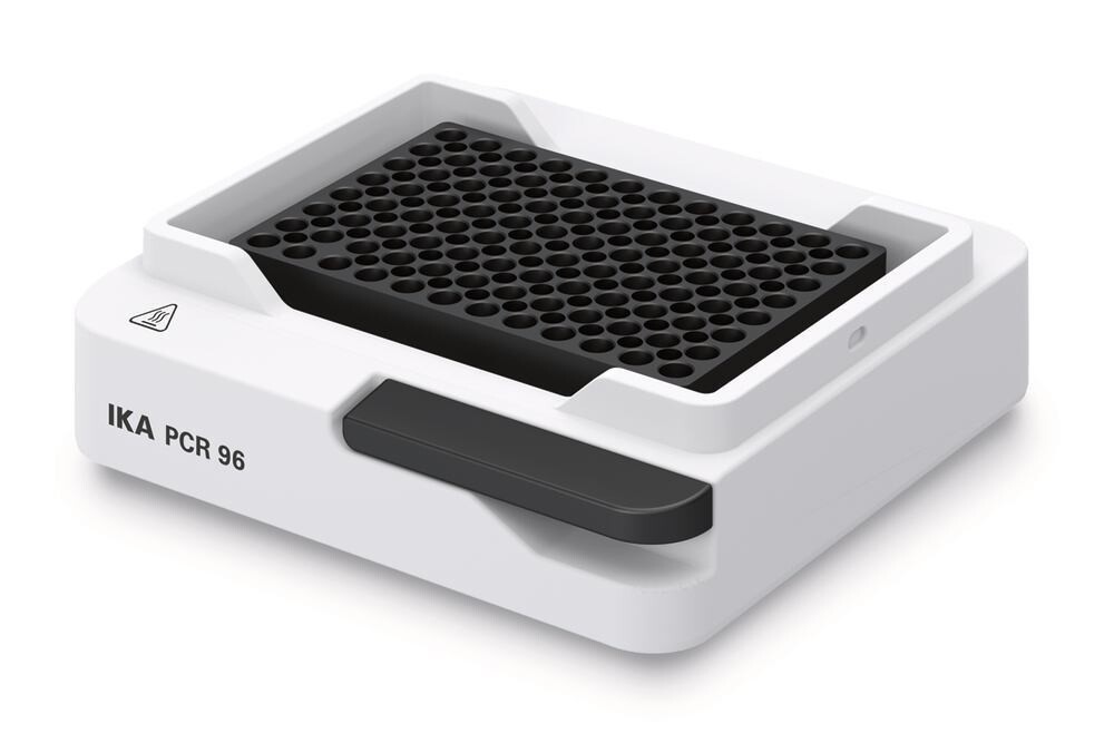 Accessories exchange block for plates, Gesch. for, 96-well PCR plate, 1 piece