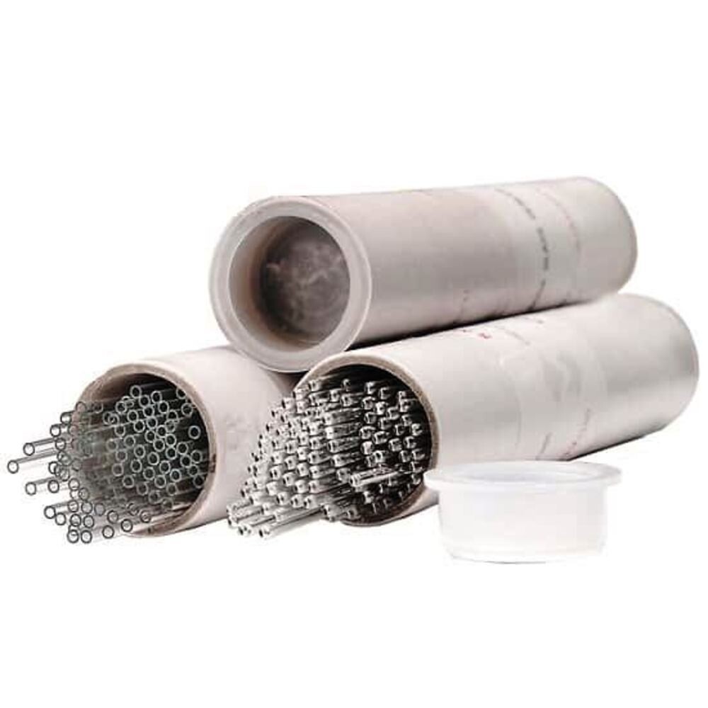 Accessories for melting point measuring instrument MP-100 analogue Melting point tubes, 100 pieces