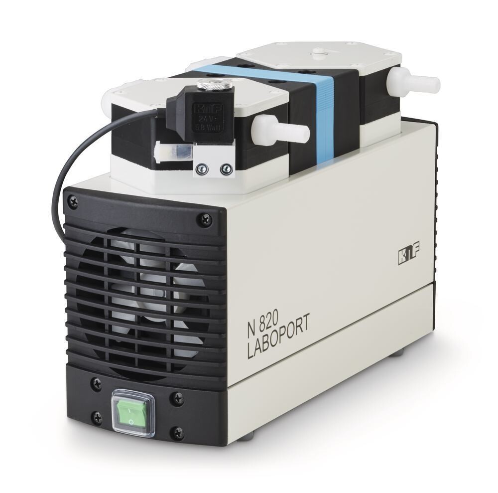 Bomba de vacío de membrana LABOPORT® serie SD, N 820.3 FT.40.18, 20 l/min, 10 mbar, 1 pieza