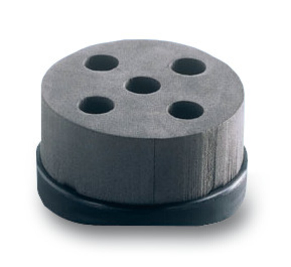 Accessories for test tube shaker ZX4 series Attachment for 5 sample tubes 16 mm, 1 piece