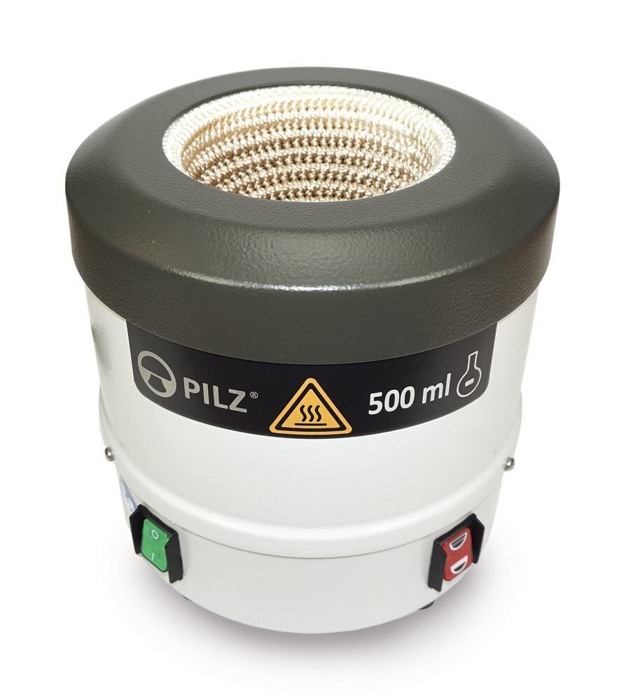 Heating mantle Pilz® LP2-Protect series Model LP2 - heating zone switch, 500 ml, 200 W, 1 piece