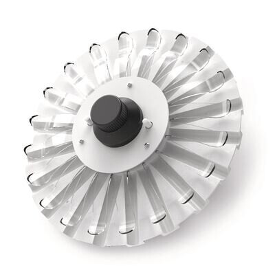 Accessoires plateau tournant pour mélangeurs rotatifs TR-200/D, 20 tubes d&#39;échantillon 9-20 mm, 1 pièce
