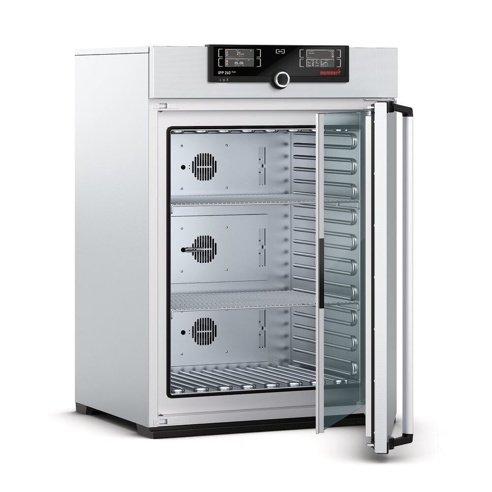 Peltier cooling incubator model IPPplus with two graphic TFT displays, 256 l, IPPplus 260eco, 1 piece