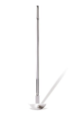 KPG stirrer with side stirring blade, Gesch. for, Round bottom flask 100 ml, 310 mm, Top, 50 x 18 x 3 mm, 1 piece