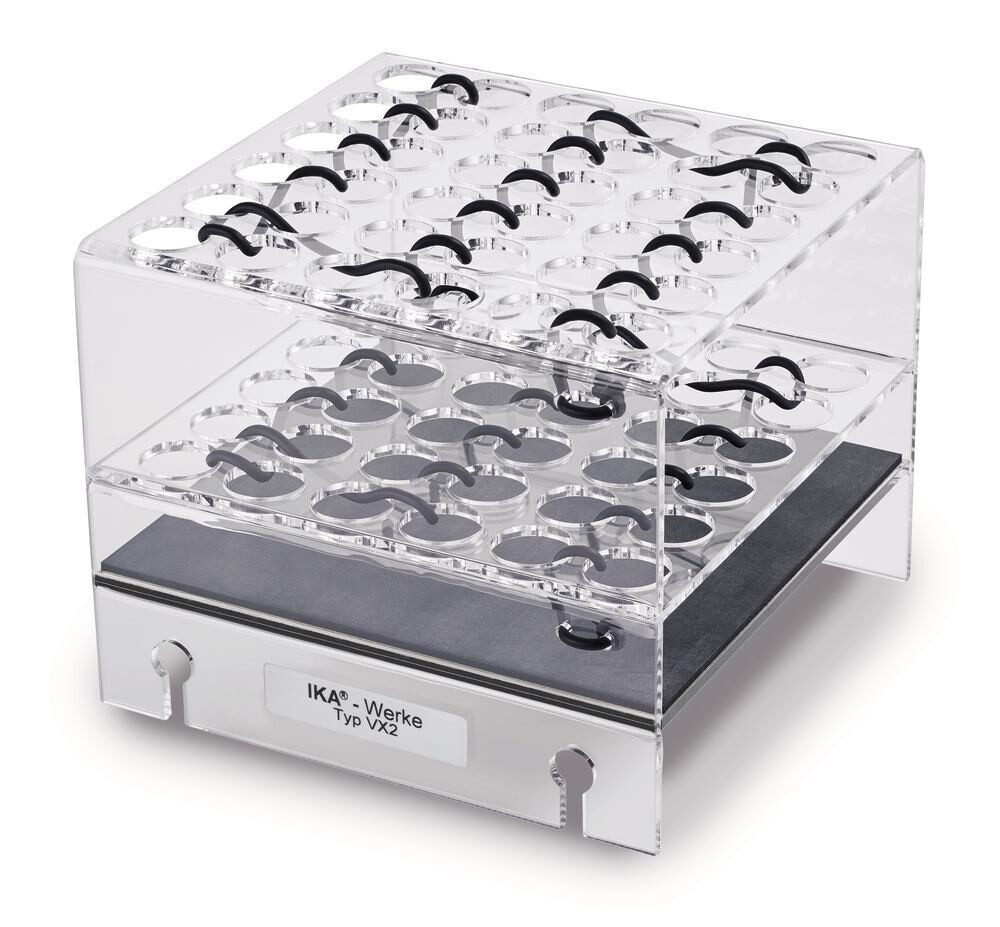 Accessories for Vibrax® VXR basic shaker Rack for test tubes VX 2, 1 piece