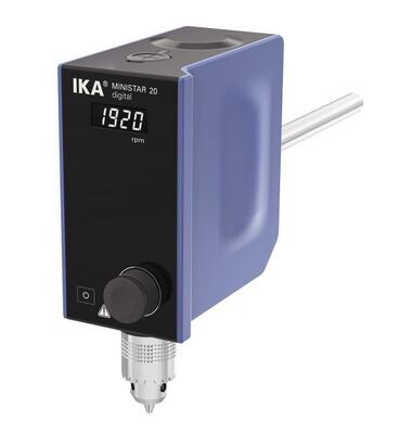 Elektronischer Laborrührer MINISTAR-Serie, 15 l, 10000 mPas, MINISTAR 20 digital, 1 Stück