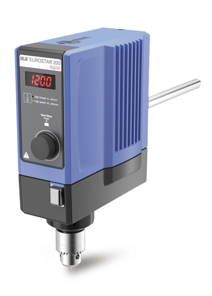 Electronic laboratory stirrer EUROSTAR digital series, 100 l, 100000 mPas, EUROSTAR200 digital, 1 piece