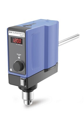 Agitateur de laboratoire électronique série EUROSTAR digital, 40 l, 50000 mPas, EUROSTAR60 digital, 1 pièce
