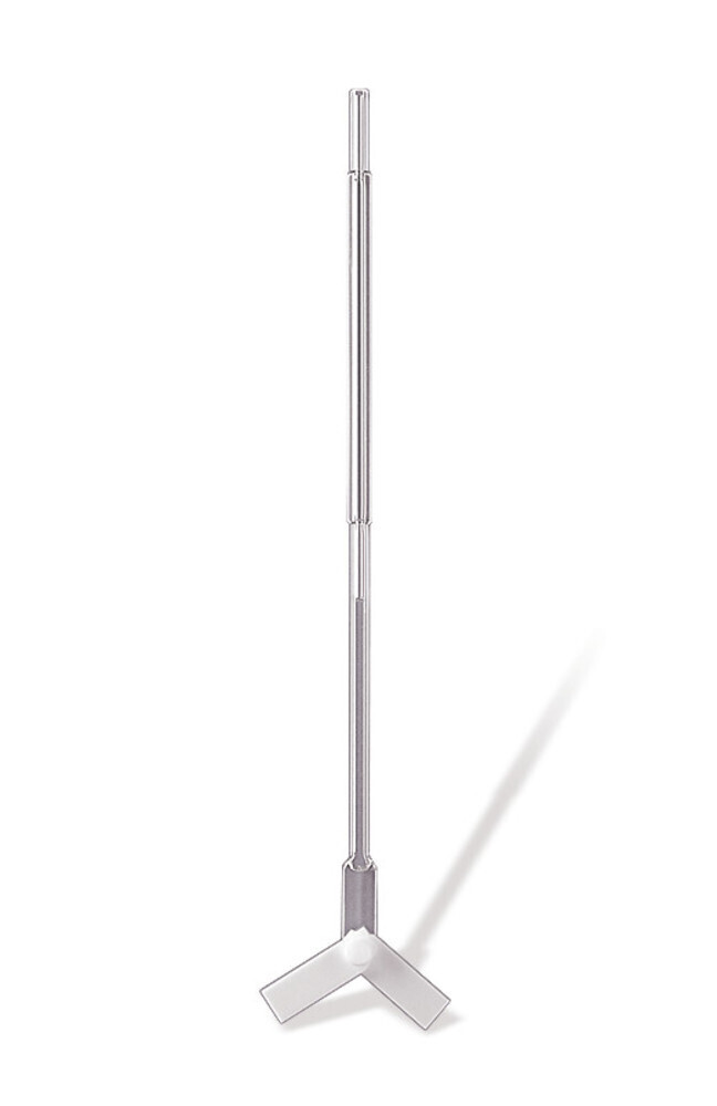 Agitateur KPG à pales mobiles, Gesch. pour, Ballon à fond rond 100/250 ml, 310 mm, 50 mm, 1 pièce