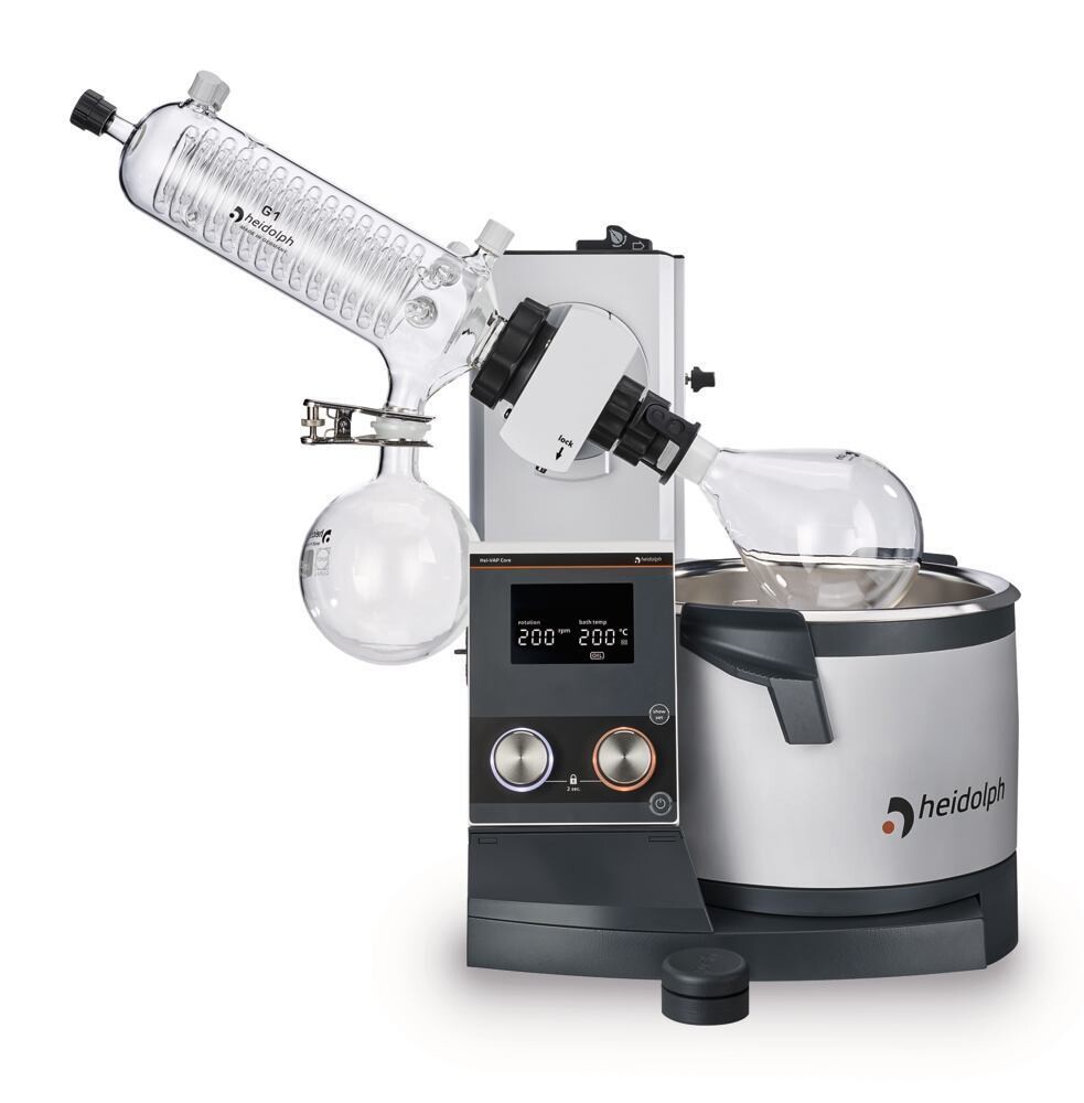 Rotary evaporators Hei-VAP Core Models with hand lift, Diagonal cooler G1, Uncoated, 1 Piece