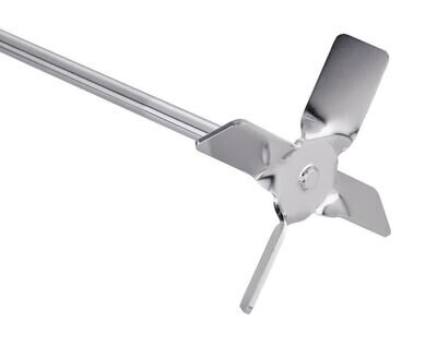 Stirring bars Propeller, 4 blades, 800 mm, 13 mm, 150 mm, 600 min¹, 1 piece