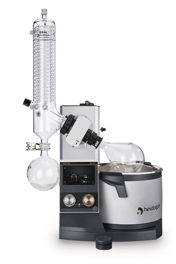 Rotary evaporators Hei-VAP Expert Models with hand lift, Vertical cooler G3B XL, Coated, 1 Piece