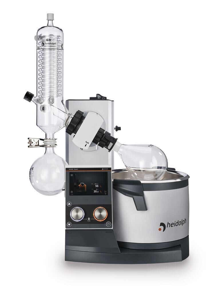 Rotary evaporators Hei-VAP Expert Models with motor lift, Vertical cooler G3, Uncoated, 1 Piece