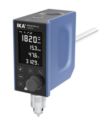 Electronic laboratory stirrer MINISTAR control series, 15 l, 10000 mPas, MINISTAR 20 control, 1 piece