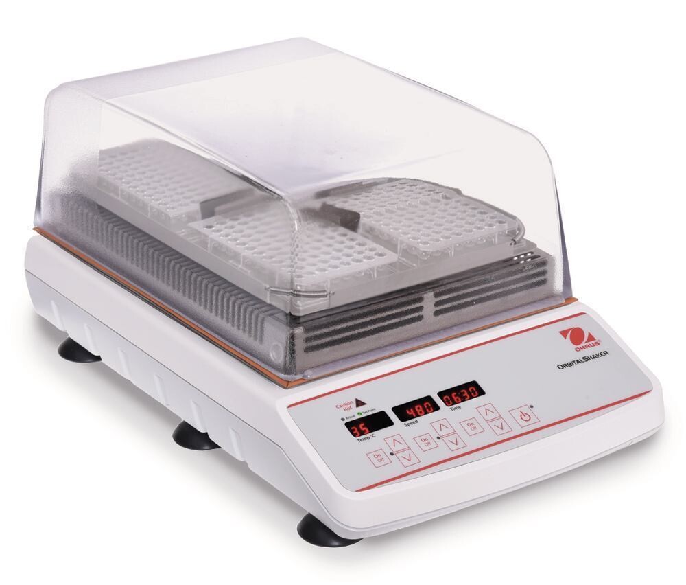 Incubation shaker for microtiter plates, With transparent lid, 1 piece