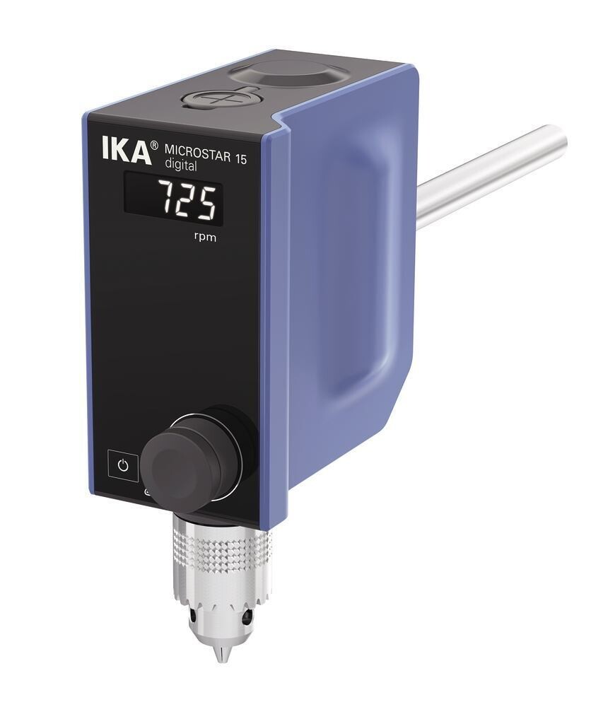 Electronic laboratory stirrer MICROSTAR series, 10 l, 8000 mPas, MICROSTAR 15 digital, 1 piece
