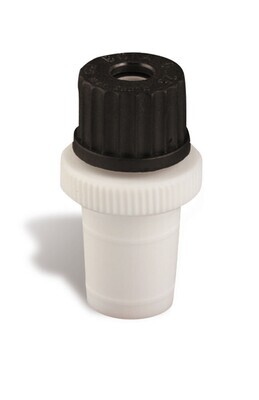 PTFE standard grinding stir valve, 24/29, Gesch. front, Axle - 8 mm, 1 piece