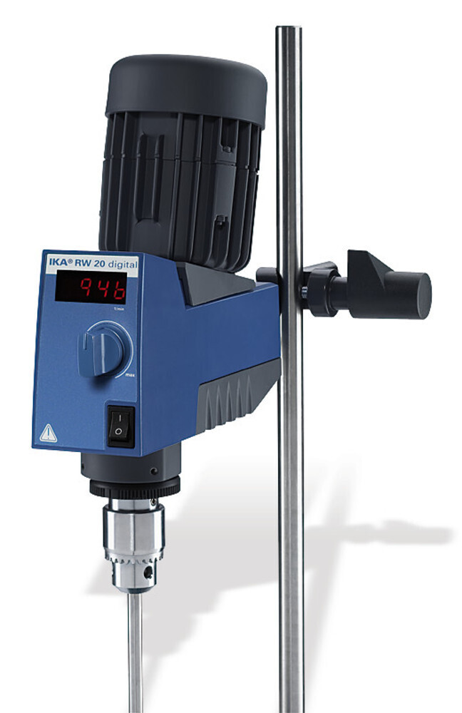 Electronic laboratory stirrer RW 20 digital, 1 piece
