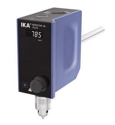 Electronic laboratory stirrer MINISTAR series, 25 l, 30000 mPas, MINISTAR 40 digital, 1 piece