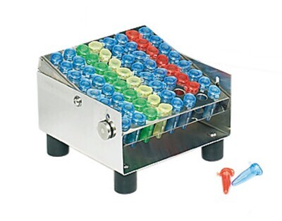 Zubehör Edelstahlfüße für Shaker SI-500, Gesch. für 64 Reaktionsgefäße 1,5 ml, für 64 Reaktionsgefäße 1,5 ml, 1 Stück
