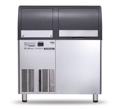 Ice machine EF series SCOTSMAN® with ice reservoir and waste water pump Standard version, 160 kg, 60 kg, EF 156 OX, 1 piece